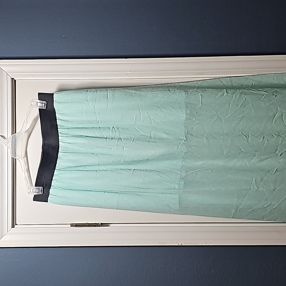Seafoam Green Maxi Skirt